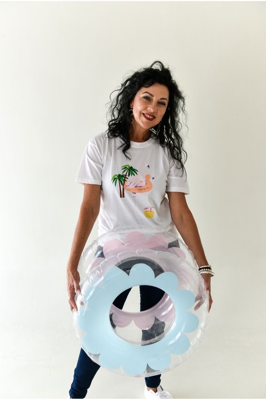 Tube Top Tropics: Classic T-shirt