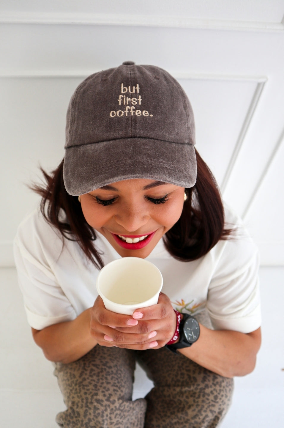 But First Coffee Cap