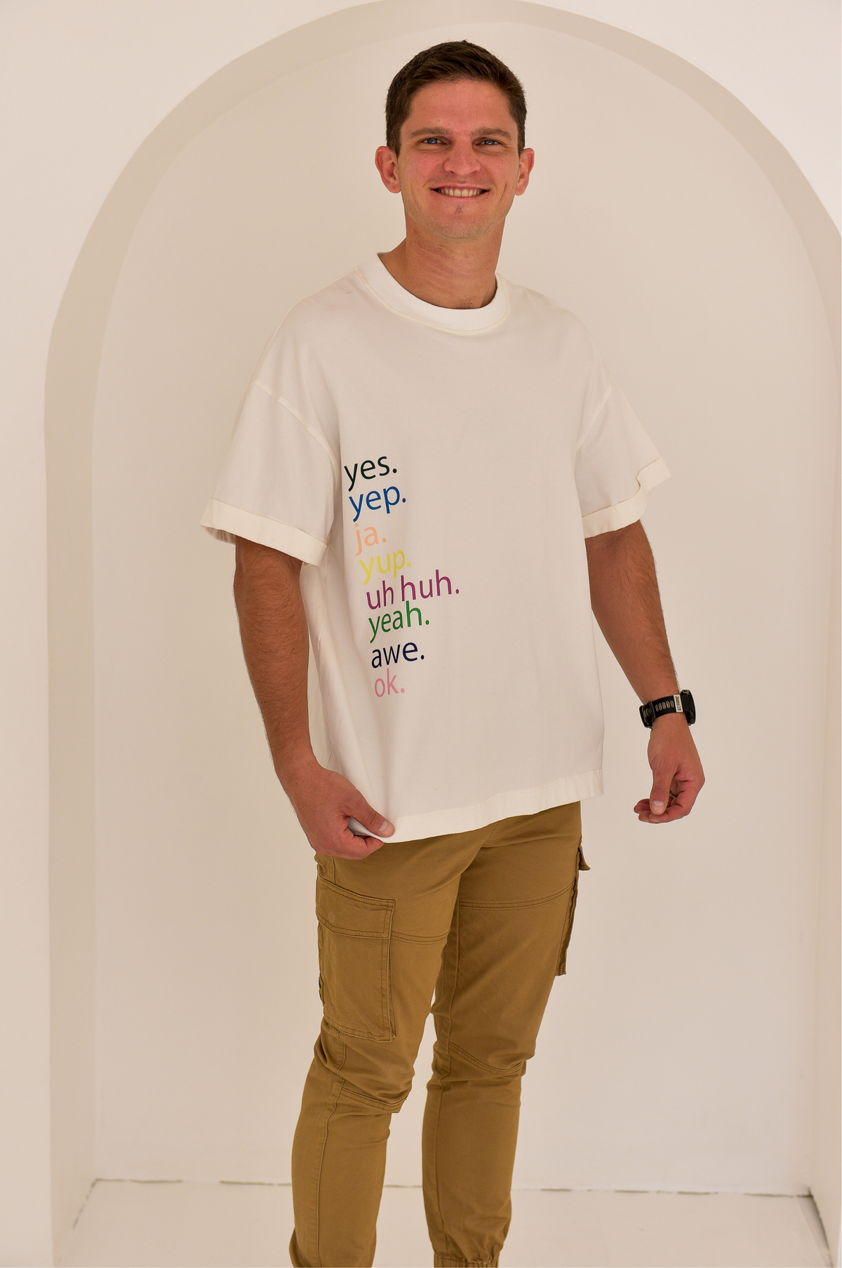Yebo Yes: Fold Up T-shirt